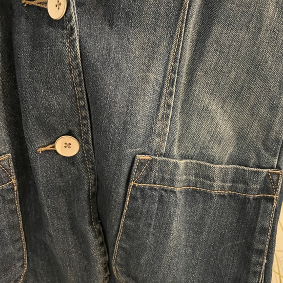 Inked and Faded Jean Jacket - Picture 3 of 5